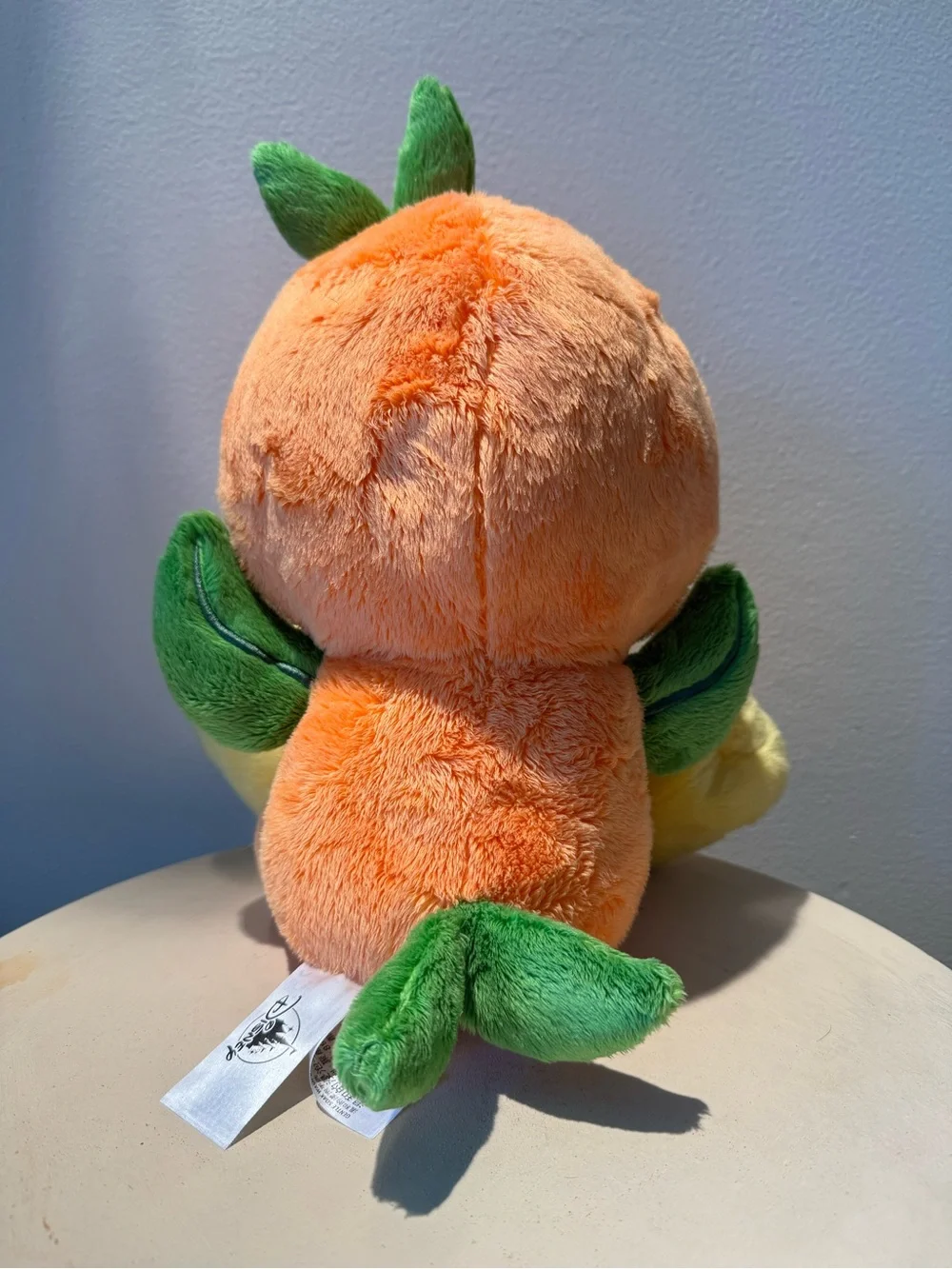 Disney Parks 10” Orange Bird Big Feet Orange Blossom Plush
